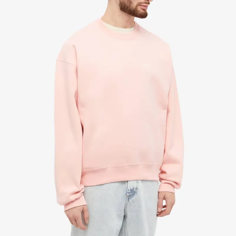 Nike Solo Swoosh Fleece Crewneck-2