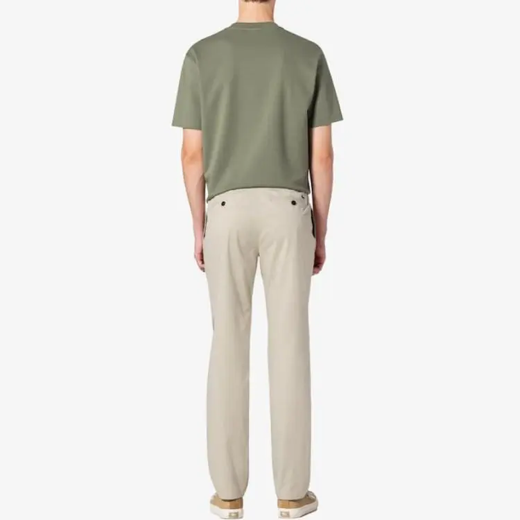 LACOSTE Casual Pants Men's Ecru-2