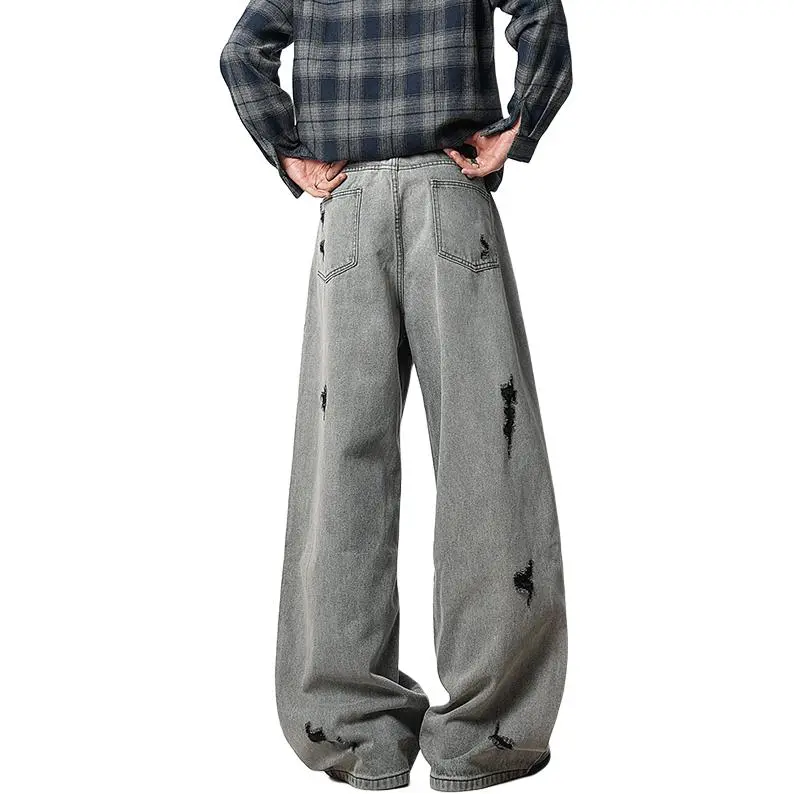 JIMI&JONS Jeans Unisex Gray-1