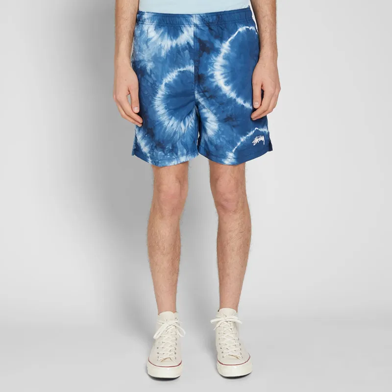 Stussy SS24 Swimming Shorts Men's Indigo-1
