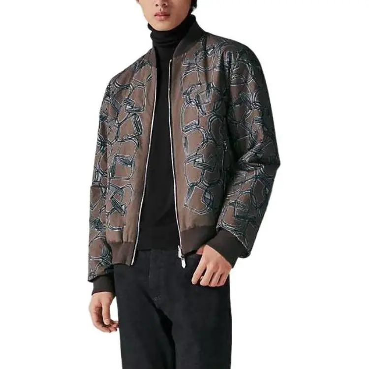 HERMES Jackets Men Coffee-3