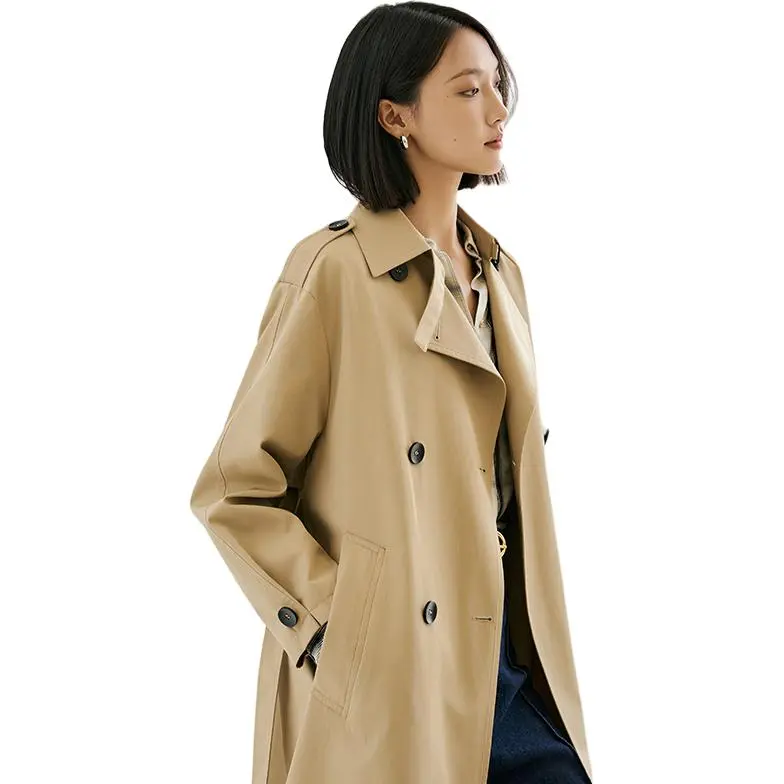 Yi Mengyuan Trench Coat Women's-0