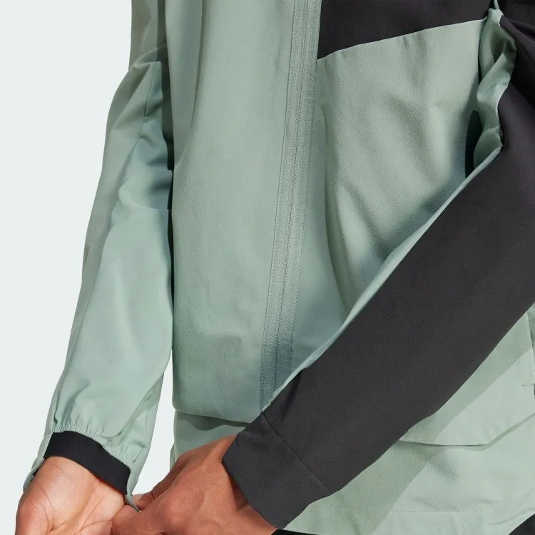 Adidas Jacket Men's Dusty Green/Black-3