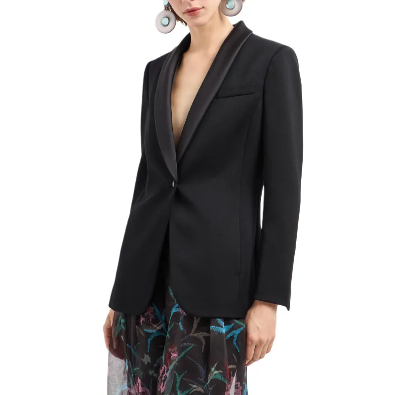 GIORGIO ARMANI Virgin Wool Blazer-3