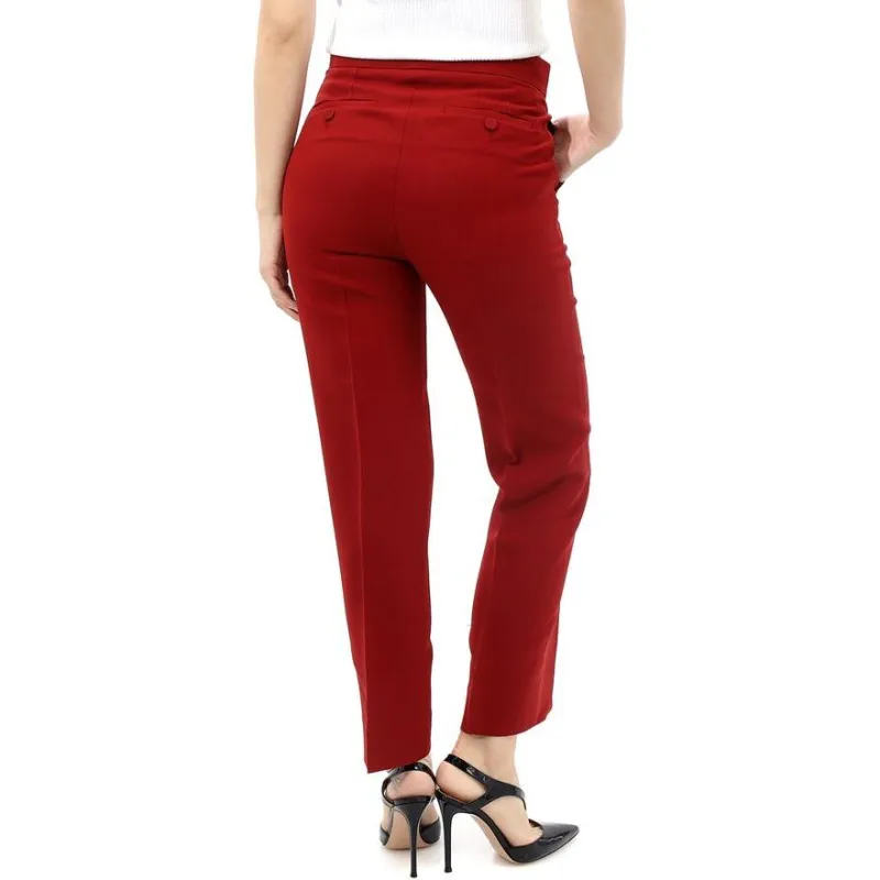 GUCCI Casual Pants Women's Red-4