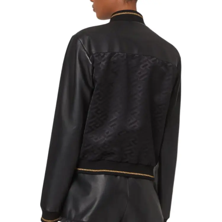 FANSIZHE Jackets Coats Women's Black-4