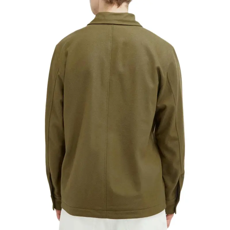 STONE ISLAND Ghost Piece Button Up Overshirt-4