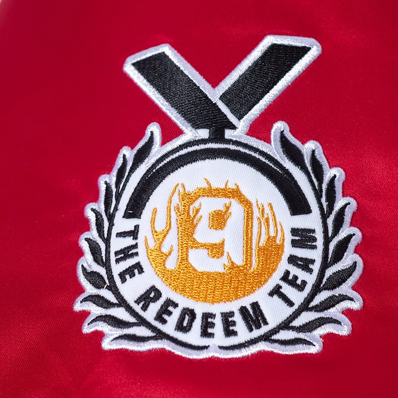 Mitchell & Ness Jacket Unisex Red-2