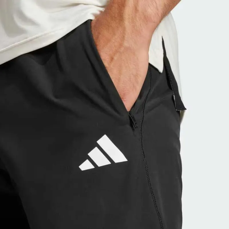 Adidas Icon 3 Stripes Casual Pants Men's Black/White-3