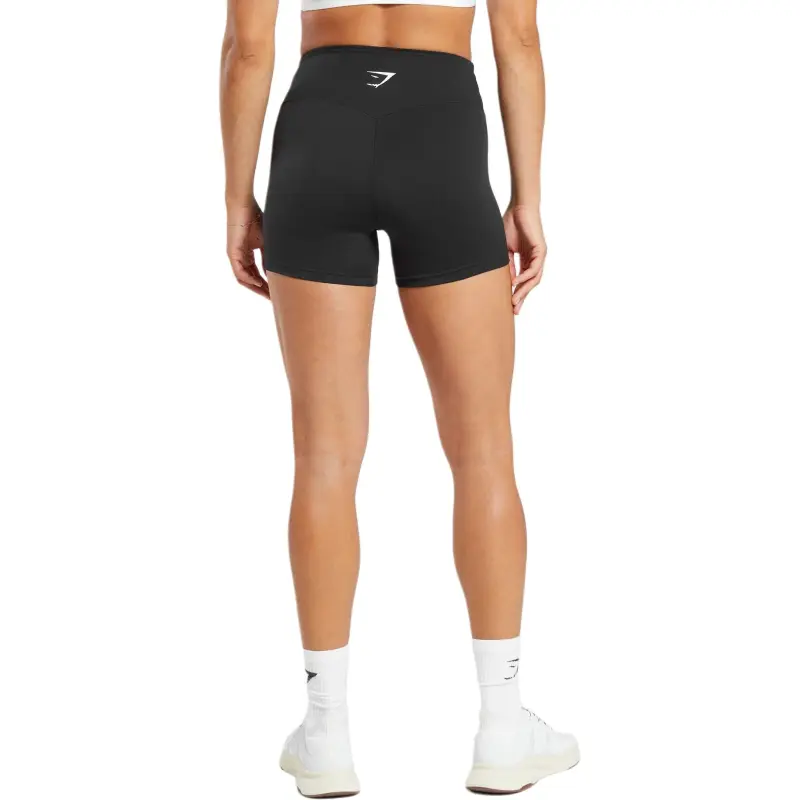GYMSHARK Yoga Shorts Women's Black-1
