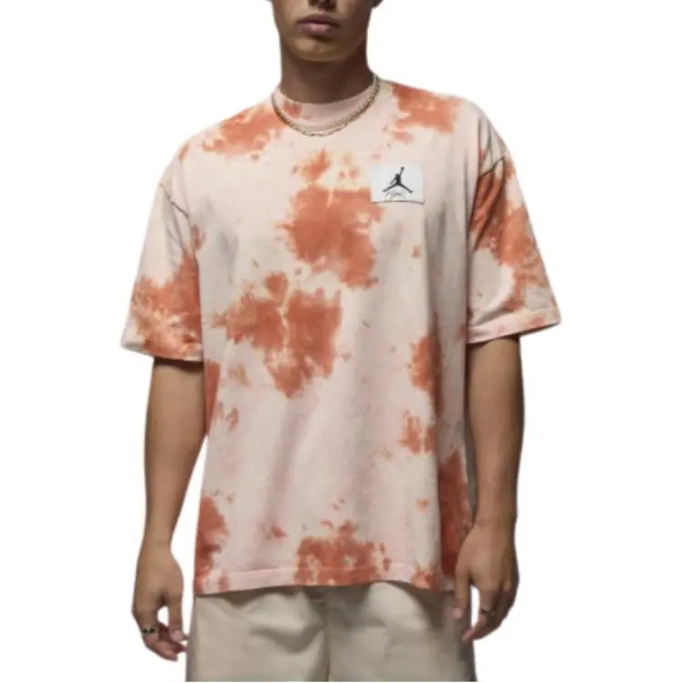 Jordan T Shirt Men's Orange Red-4