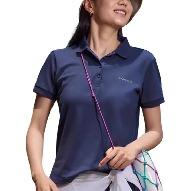 Columbia Polo Shirt Women's Dark Gray-4