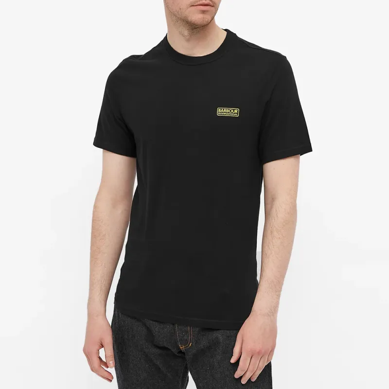 BARBOUR Logo Printed Crewneck T Shirt-1