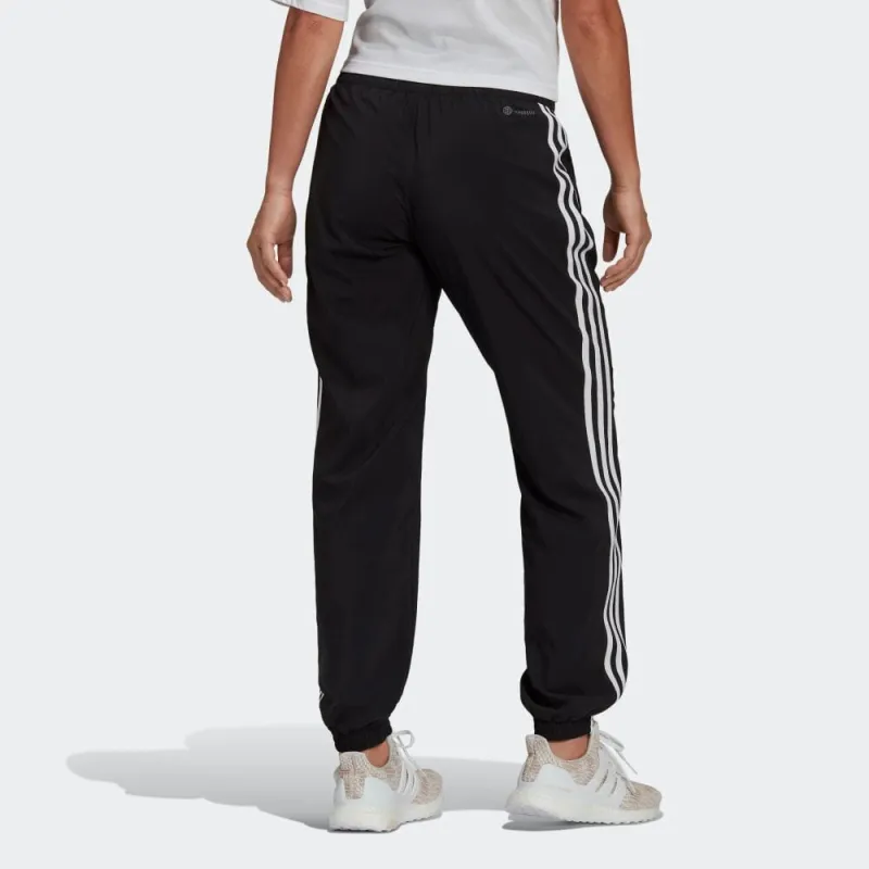 Adidas Knitted Sports Pants Women's Black-3