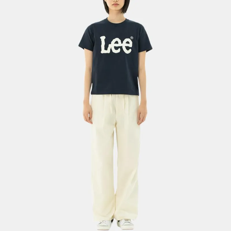 Lee T Shirts Unisex Navy Blue-4