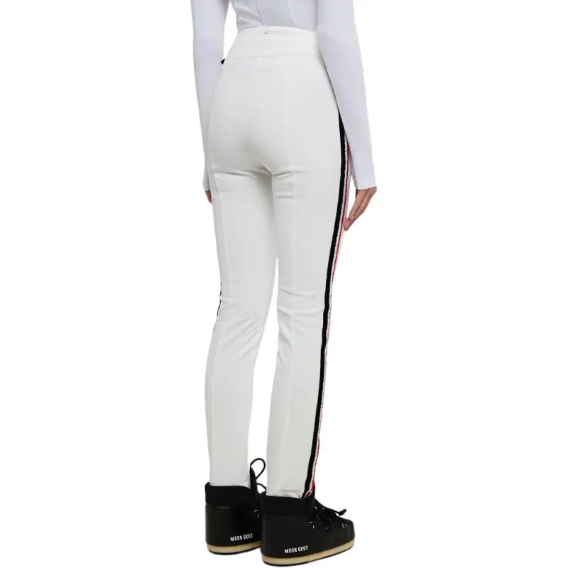 Moncler Side Embroidered High Waisted Pants-4