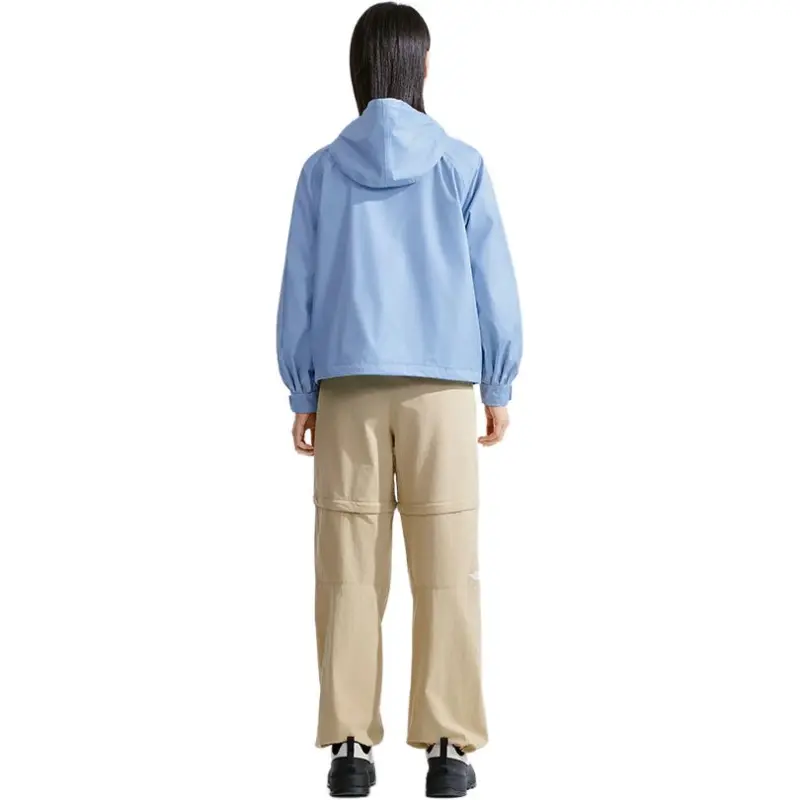 THE NORTH FACE City Outdoor Collection Windbreaker Jackets Women's Cool Cyan Blue/QEO-2