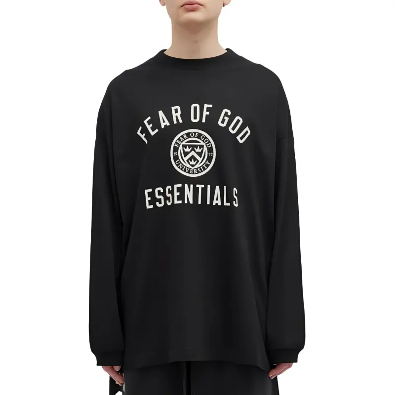 Fear Of God Essentials Jersey Long Sleeve Tee FW24-5