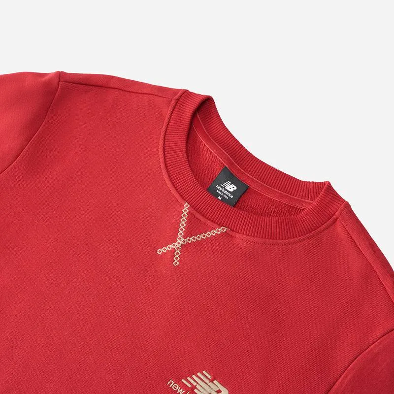 New Balance CNY Sweatshirts Men Red-3