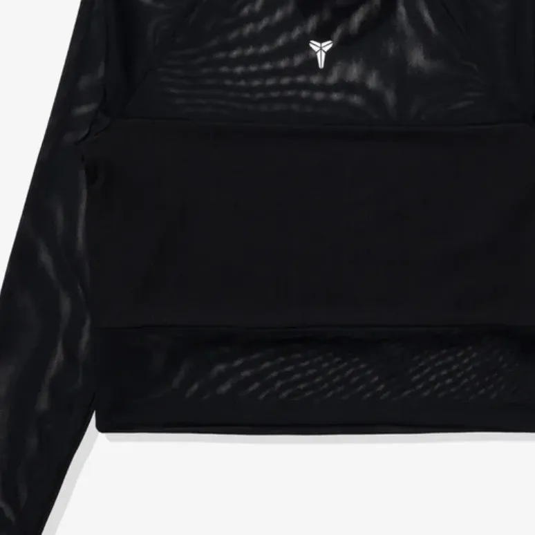 Nike Women's Kobe Bryant L/S Cropped Top Black-3