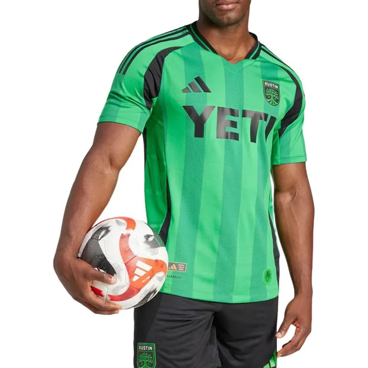Adidas Free Shipping With AdiClub Austin Fc 25/26 Home Authentic Jersey-2