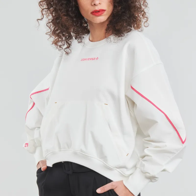 Converse Sweatshirt Women's White-4