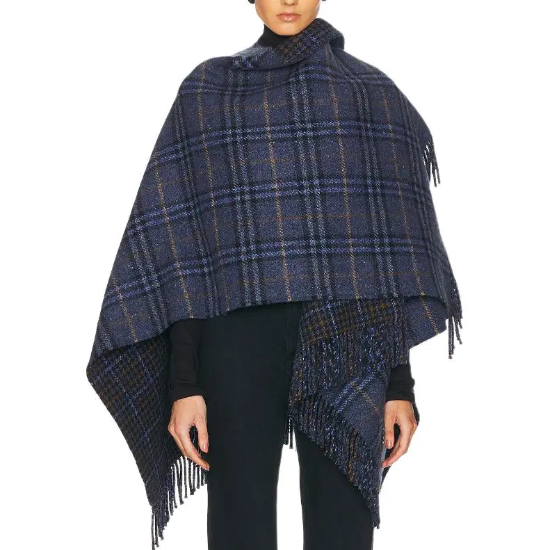 Burberry Cloak Women's Marine Blue-1