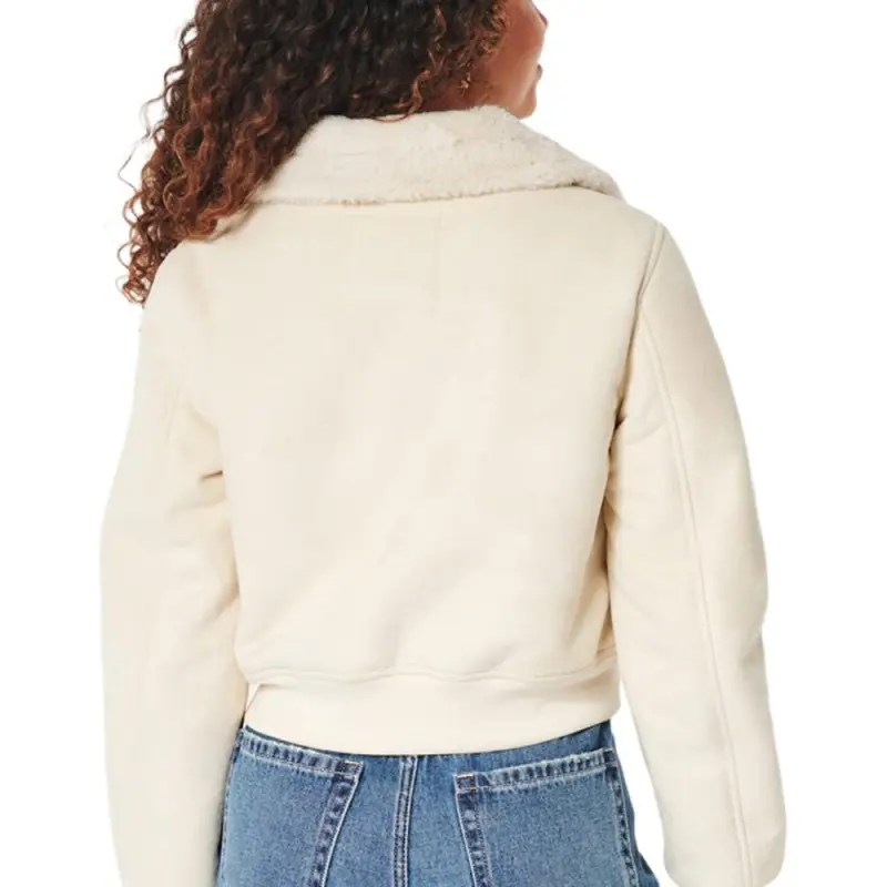 Hollister Jackets Women's Cream 178-1