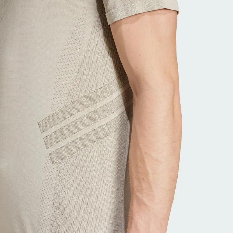 Adidas SS25 T Shirt Men's Khaki-3