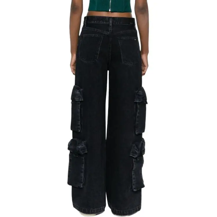 AMIRI Baggy Cargo Jean 'River Indigo'-2