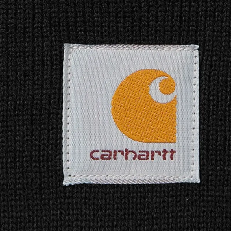 Carhartt Acrylic Beanies Men's Black-3