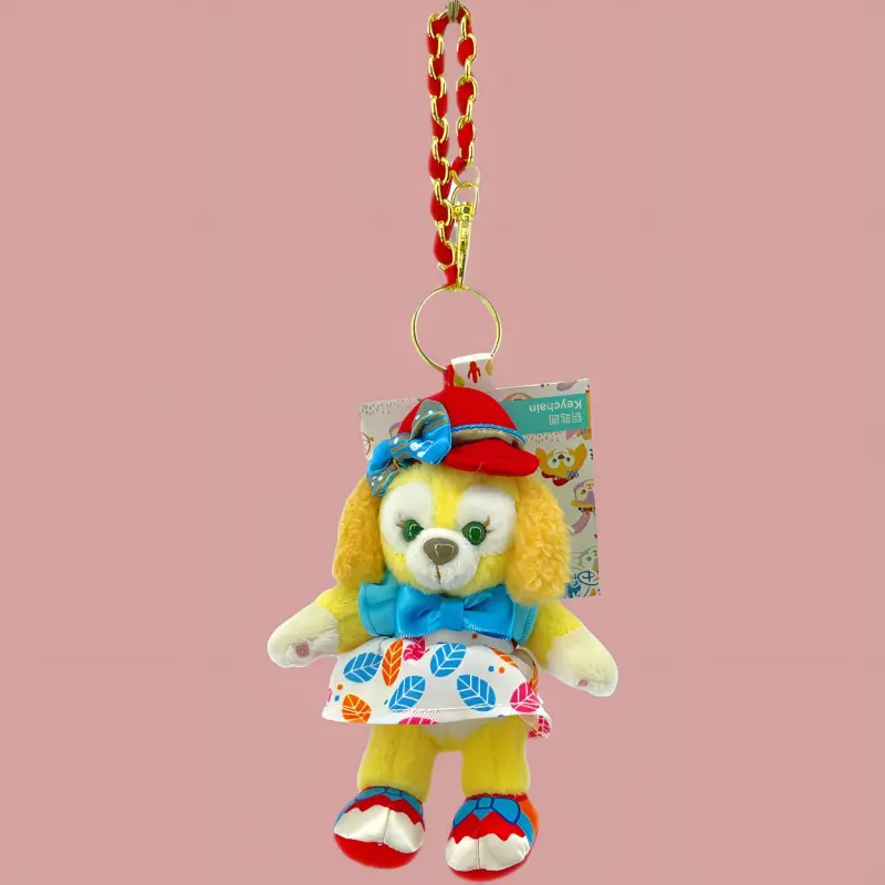 Disney CookieAnn 2020 Summer Music Festival Summer Limited Edition Cookie Key Ring Dolls Plush Pendant Small Size Tall-1
