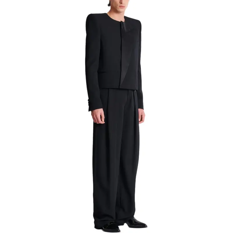 BALMAIN Asymmetric Spencer Jacket-4