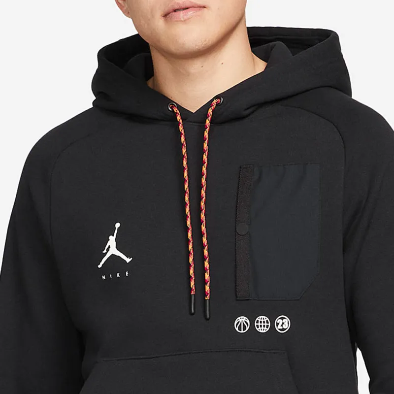Jordan AIRMOJI HOODIE Sweatshirt Men's Black-2