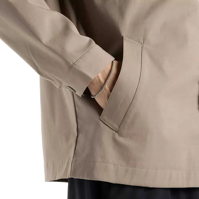 New Balance Coaches Jacket Men's Brown-4