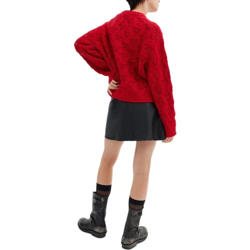COACH Sweaters Women's Red-2