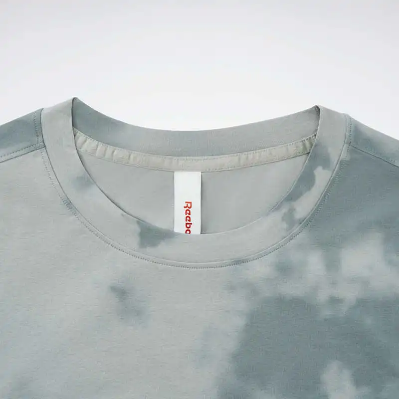 Reebok T Shirt Men's Gray Green-4