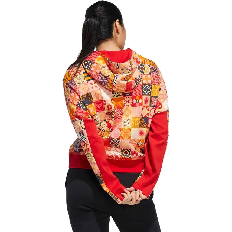 Adidas CNY Sweatshirts Women's Red-4