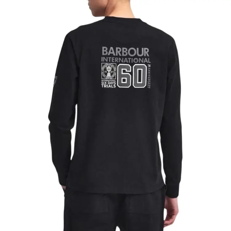 BARBOUR T Shirts Men Black-1