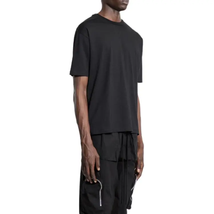 Thom Krom T Shirts Men Black-3