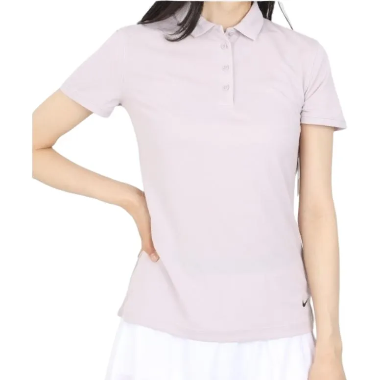 Nike Polo Shirt Women's Light Purple-2