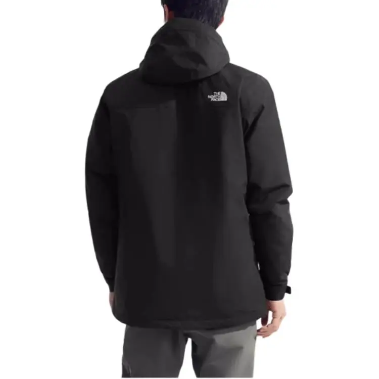 THE NORTH FACE City Outdoor Collection Hiking Waterproof And Warm Windbreaker Jacket Unisex Cosmic Black-3