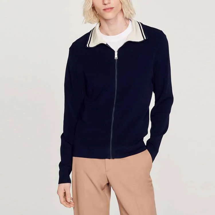Sandro Knitwear Men's Dark Blue-1