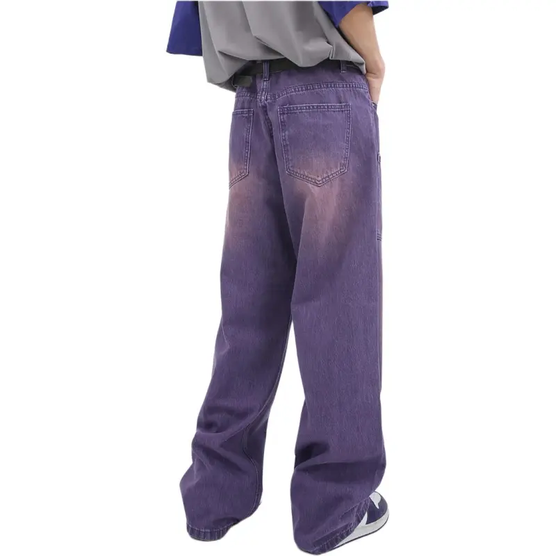 Concubine Zhu Jeans Unisex Purple-5