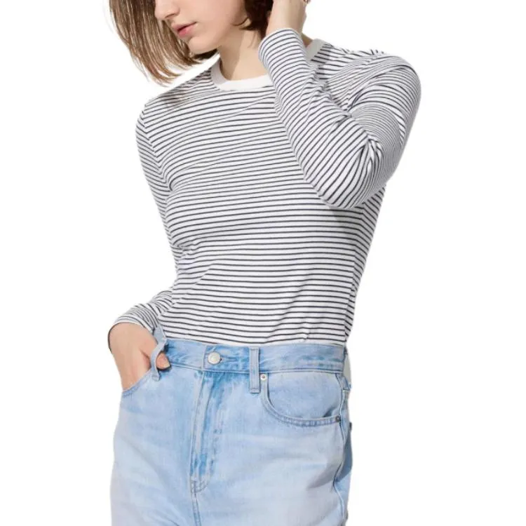 UNIQLO T Shirts Women's Ivory-1
