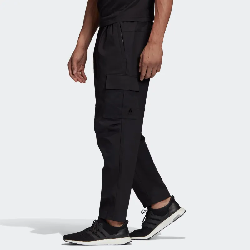 Adidas Sports Pants Men Black-4