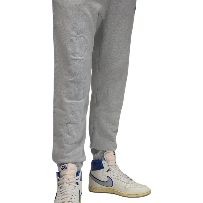 Jordan x Awake NY FW24 Knitted Sports Pants Men's Gray-4
