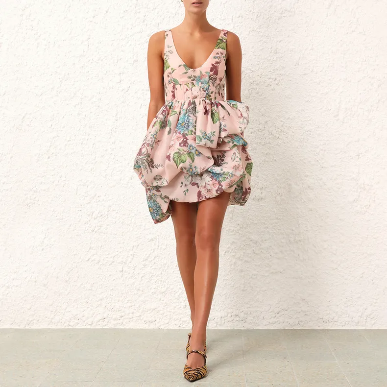 Zimmermann Matchmaker Drape Mini Dress-6