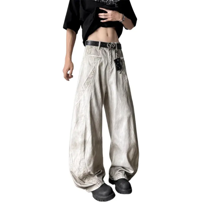 KVIV Jeans Men Ecru -4