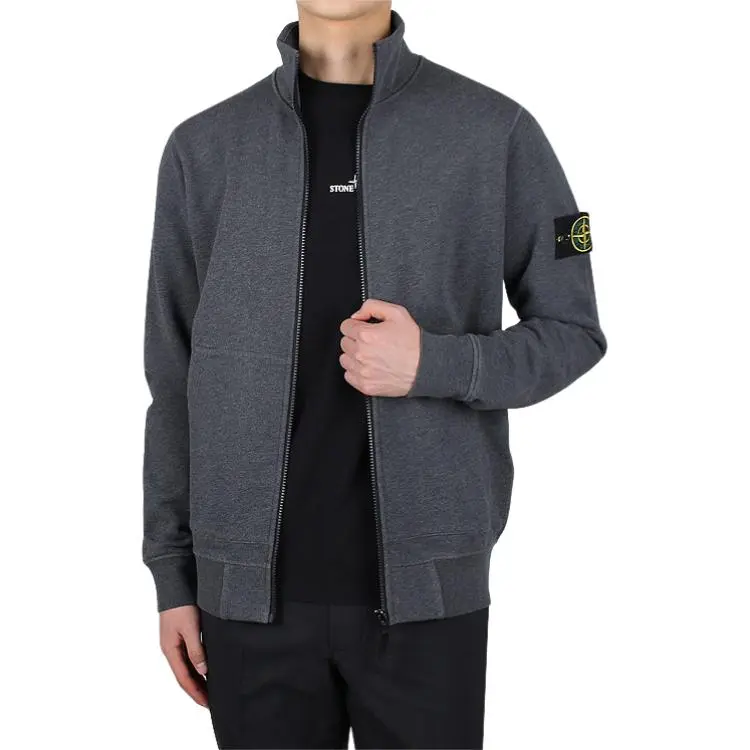 STONE ISLAND Sweatshirt Men's Smoke Gray Mixed Color-4
